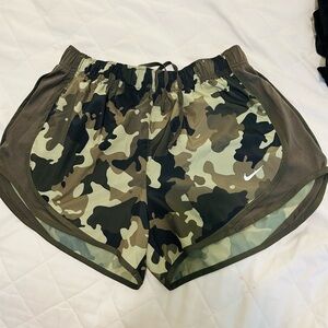 Nike Women's Camo Athletic Shorts
